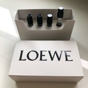 Loewe samples in gift box
